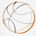 thumbnail image 3 of CafePress - BASKETBALL *9* {Orange} Kids Dark T Shirt - Light T-Shirt Kids XS-XL, 3 of 4