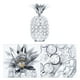 thumbnail image 3 of Adorno de piña cristal, 3 of 6