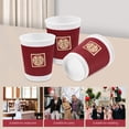 thumbnail image 2 of ifundom 20pcs Disposable Wedding Paper Cups Thickened Paper Cups for Outdoor Parties Receptions and Special Events, 2 of 6