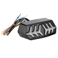 thumbnail image 1 of Fugacal Motorcycle Tail Light, ABS Driving Turn Signal Brake Light Taillight Fit For MSX125 CBR650F CTX700/ CTX70, 1 of 8