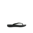 thumbnail image 4 of FitFlop Iqushion Sparkle Women's Elevated EVA Sole Sandal in Black Size 10, 4 of 5