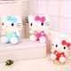thumbnail image 3 of Juguetes de peluche Kawaii de Hello Kitty para niños, muñeco de gato Kt de Animal de Anime con lazo rosa, almohada suave de peluche, súper lindo, regalo de cumpleaños, 3 of 4