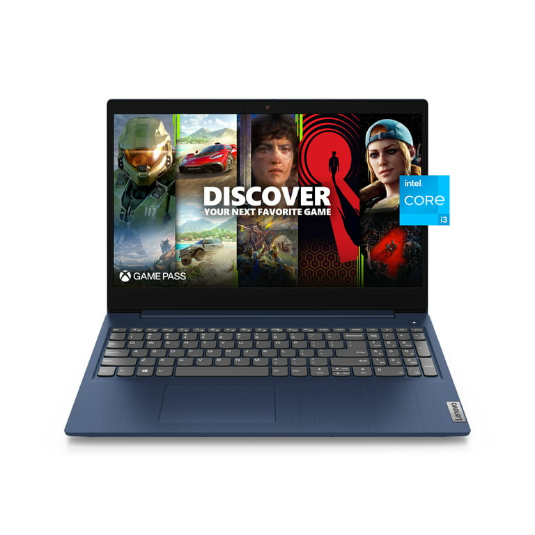 PC Blue, Windows SSD, 4GB, Abyss 81X800ELUS Ideapad Intel Core Laptop, Lenovo 128GB 11 in 3i Mode, 15.6\