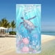 thumbnail image 1 of Toalla de toalla de playa Toalla de baño, hombres, adultos Microfibra de toalla de natación Altamente absorbente para el salón de baño de vacaciones azul, 1 of 8