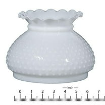 Opal Hobnail 6" Glass Lamp Shade