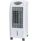 Sunpentown Evaporative Air Cooler with Remote, White