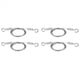 thumbnail image 1 of Alambre Ajustable para Colgar Cuadros 4 Piezas Kit de de Espejo 2M X1.5Mm Cuerda de Alambre de Acero Inoxidable de Servicio Pesado, 1 of 5