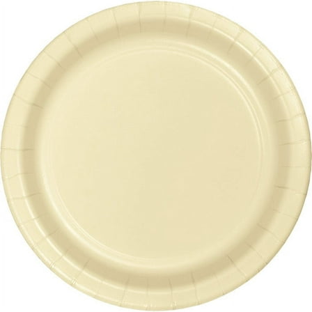 240 Count Bulk Pack Ivory Sturdy Style 8.75 inch Dinner Plates