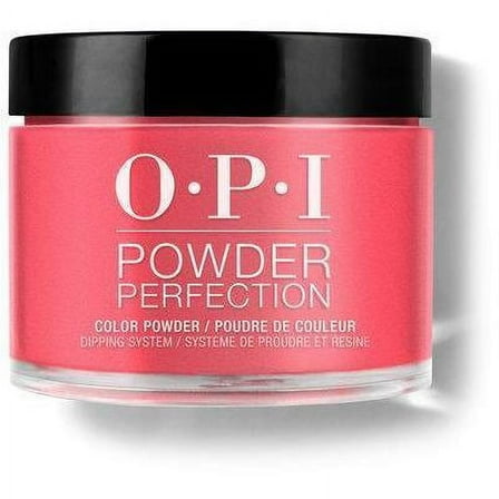 OPI Powder Perfection Nail Dip Powder, Big Apple Red, 1.5 Oz