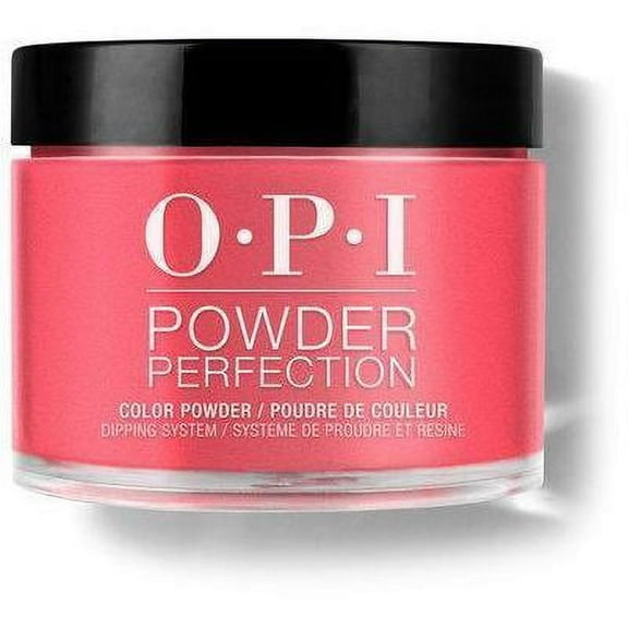 OPI Powder Perfection Nail Dip Powder, Big Apple Red, 1.5 Oz