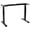 Black, variant on UNICOO® Electric Stand Up Desk Frame with Dual Motor, 3 Stage Up Lifting Legs, Rise UP Electric Adjustable Height and Width Standing Desk Frame with 4 Memory Keypad (Dual Motor Frame - Black)