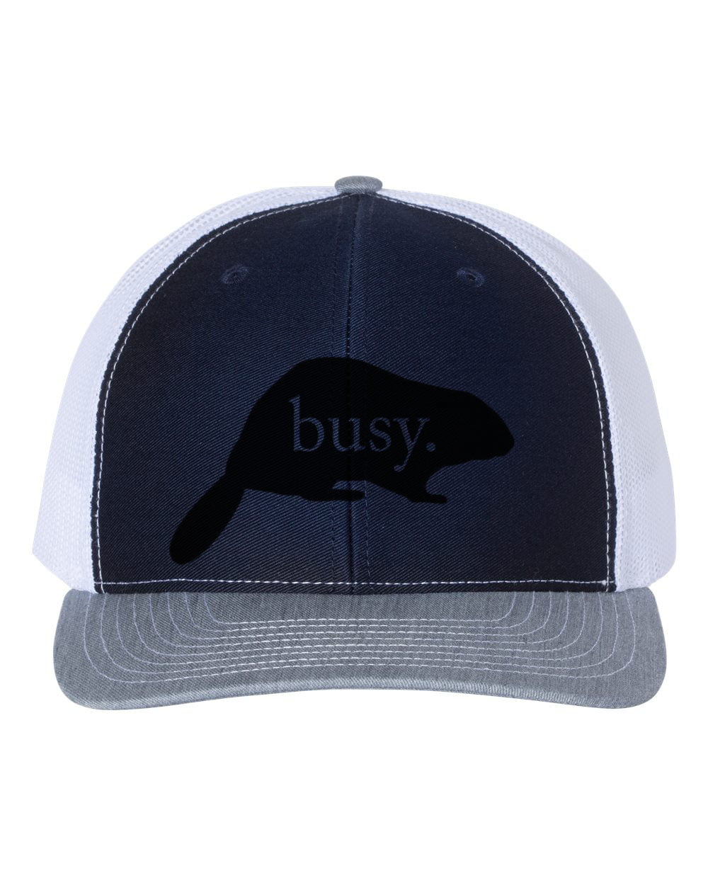 Busy Bee Mesh Baseball Caps Girls Adjustable Trucker Hat Black