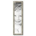 thumbnail image 2 of ArtToFrames 8x33" Antique Silver Panel Picture Frame, Silver Wood Poster Frame, with Regular Acrylic and 2 (FBPL-4760), 2 of 7