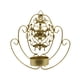 thumbnail image 1 of Candelabro de pared de hierro para librerías y cafeterías. patrón de oro, 1 of 6