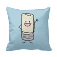 thumbnail image 1 of QIFEIHA Burrito Pillowcase Cushion Cover Two Sides Printing Size 18x18 inch, 1 of 2