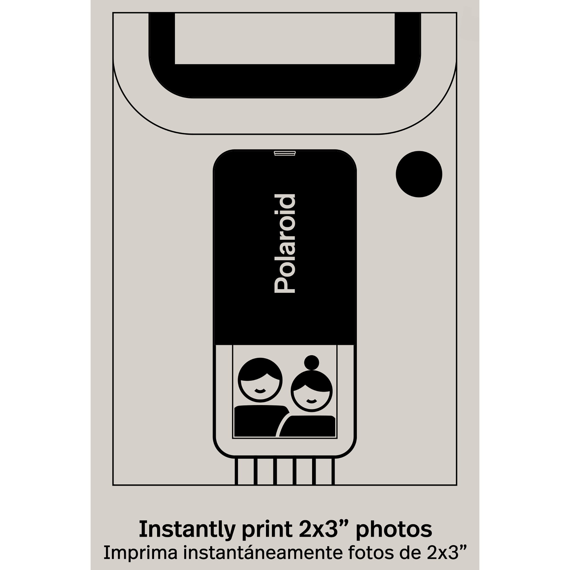 White Polaroid Photobooth