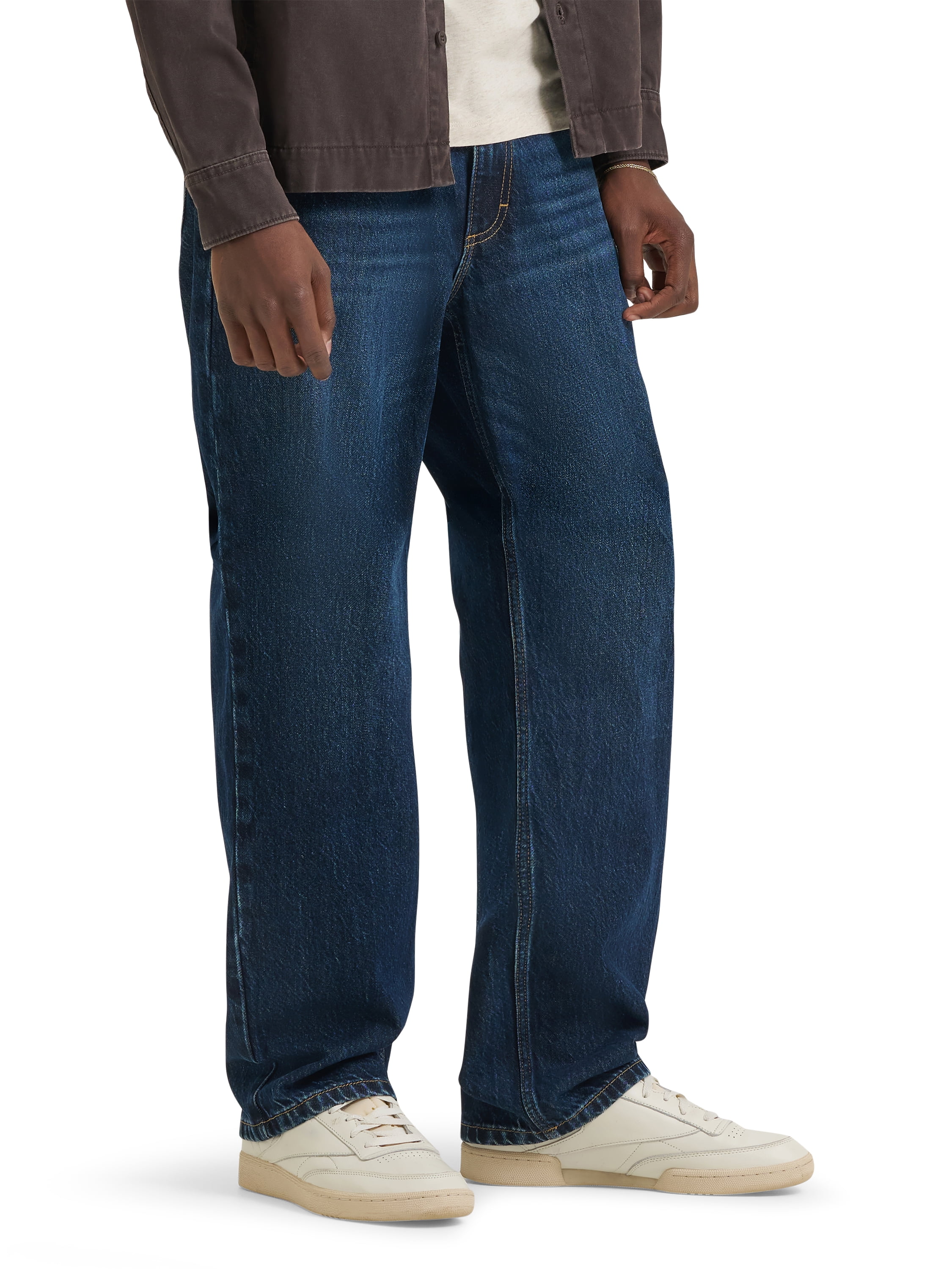 Lee® Men's Heritage Five Pocket Loose Straight Denim Jeans