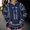 Navy, variant on Baja Hoodie, Classic Mexican Pullover Sweater, Baja Hoodie for Men & Women, Mens & Plus Size Options Available(Purple/L)