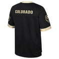 thumbnail image 3 of Men's Colosseum  Black Colorado Buffaloes Nothing But The Hits Football Jersey, 3 of 3