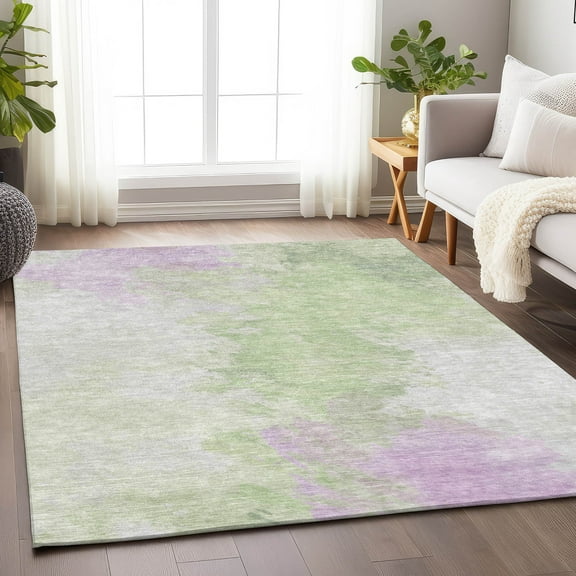 Addison Rugs Chantille Indoor/Outdoor Transitional Abstract Aloe Washable Rectangle Rug, 10' x 14'