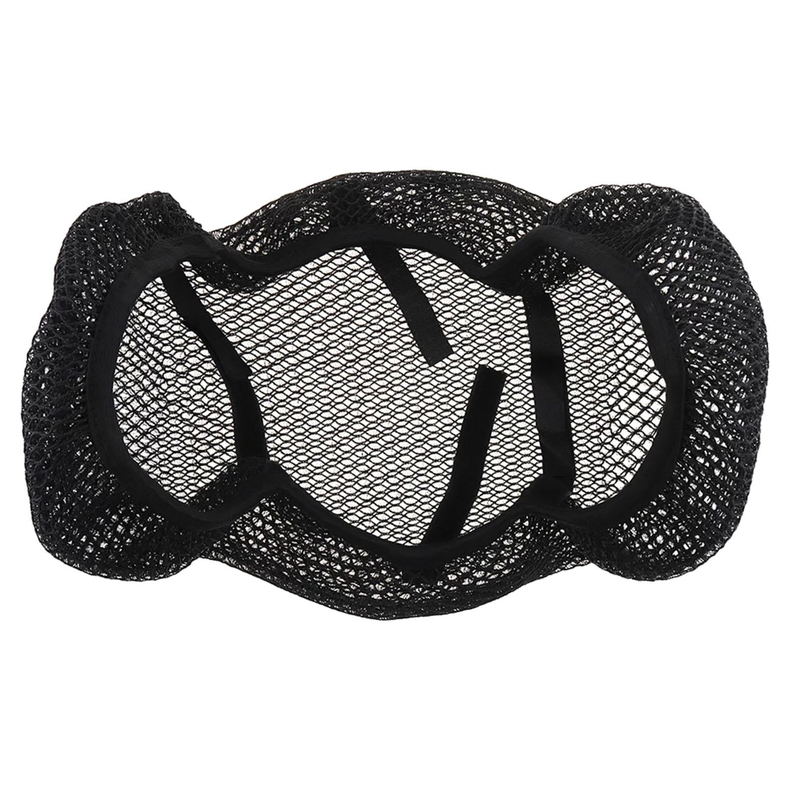 Motorcycle Seat Cover Heat Insulation Seat Spacer Mesh Fabric Breathable  Anti-Slip Cushion 