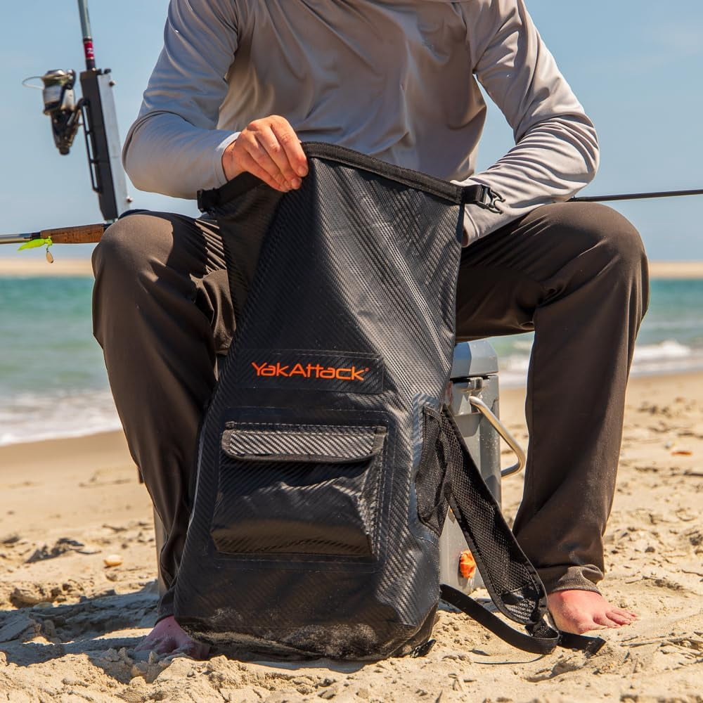 YakAttack Roll-Top Dry Bag Backpack Waterproof 20L