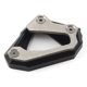 thumbnail image 3 of Placa de soporte para pie de apoyo ampliadora de caballete lateral negra para Yamaha MT-10 2015-21, 3 of 4