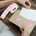 thumbnail image 4 of Masteelf 3 Rolls of Valentine's Day Love Heart Stickers Self-Adhesive Stickers Decorative Labels Stickers Heart Shaped Sealing Stickers, 4 of 8