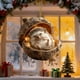 thumbnail image 4 of Artesanías Decorativas Adorno navideño de animales del bosque para árbol de Navidad, colgante acrílico de 8 cm para decoración festiva (1 unidad) Rkxzt, 4 of 8