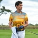 thumbnail image 3 of Balery Beautiful Golden Sunflower Field Camisa Polo de Hombre con Estampado, de Manga Corta y Tejido Medio, Camisa Tipo Golf Polo-Medium, 3 of 6