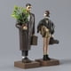 thumbnail image 4 of Figura profesional de León y Mathilda, modelo coleccionable de PVC, juguete, 2 paquetes, 4 of 5
