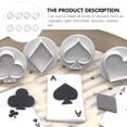 thumbnail image 2 of FRCOLOR  8 Pcs DIY Cake Decorating Poker Card Biscuit Mold, 2 of 8