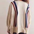 thumbnail image 5 of AJHSAKLt Oversized Sweatshirt for Women Graphic Crewneck Lobster Print Sweatshirts Pullover Fall Tops Crewneck Sweatshirts Women Khaki, 5 of 7