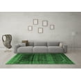 thumbnail image 3 of Ahgly Company Indoor Rectangle Persian Emerald Green Traditional Area Rugs, 6' x 9', 3 of 4