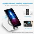 thumbnail image 2 of Qi Wireless Charger 10400mAh Power Bank 5W Wireless Charger Pad 2.1A USB Charge Port Portable Battery Charger for iPhone XS MAX XR Galaxy S10 S9+ Note 9, 2 of 10