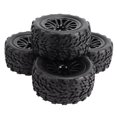 thumbnail image 4 of Off Road Tires, Strong Support Rubber High Traction RC Tires  For 1/10 Car Model, 4 of 8