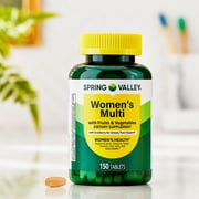 Spring Valley Women's Multi Tablets, 150 Count