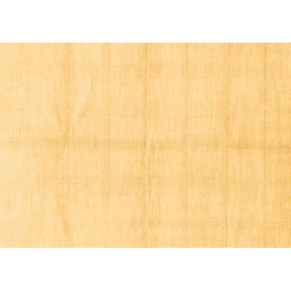 Ahgly Company Indoor Rectangle Solid Brown Modern Area Rugs, 5' x 8'