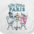 thumbnail image 4 of Inktastic Tea Time In Paris-Colorful French Poodles Boys or Girls Baby Bib, 4 of 4