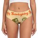 thumbnail image 1 of Fotbe Gnomes Happy Thanksgiving Calzones Estampados para Mujer – Ropa Interior de Algodón, Cómoda, Suave y Elástica-XX-Large, 1 of 6