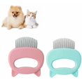 thumbnail image 1 of Pet Cats And Dogs Hair Removal Cleaning Shell Comb 2 Pieces, 1 of 1