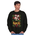 thumbnail image 4 of Popeye Olive Oyl Ugly Christmas Sweatshirt for Men or Women Brisco Brands S, 4 of 6
