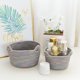 thumbnail image 1 of Xihbxyly Cesta Tejida, Bonita Solución de Almacenamiento de Cuerda de Algodón, Elegante Organizador de Juguetes para Mascotas, Versátil Decoración Del Hogar, Ideal para Sala de Estar o Entrada, Ideal, 1 of 7