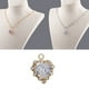 thumbnail image 5 of Jumpingount Colgante de diamantes de imitación Festival boda vacaciones collar pendientes joyería DIY moda encontrar arte casero para mujer niñas Ropa, zapatos y accesorios Miscelánea tipo 6 Jumpingount AP015911-06, 5 of 6