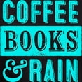 thumbnail image 3 of CafePress - Coffee Books And Rain Hoodie - Pullover Hoodie, Classic, Comfortable Hooded Sweatshirt, 3 of 4