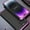 Blackpurple, variant on Shockproof for iPhone 16 Case, Heavy Duty Stainless Steel Metal Frame + PC Back Back Cover Military Grade 10ft Drop Tested Slim Fit Case Cover for iPhone 16, Black