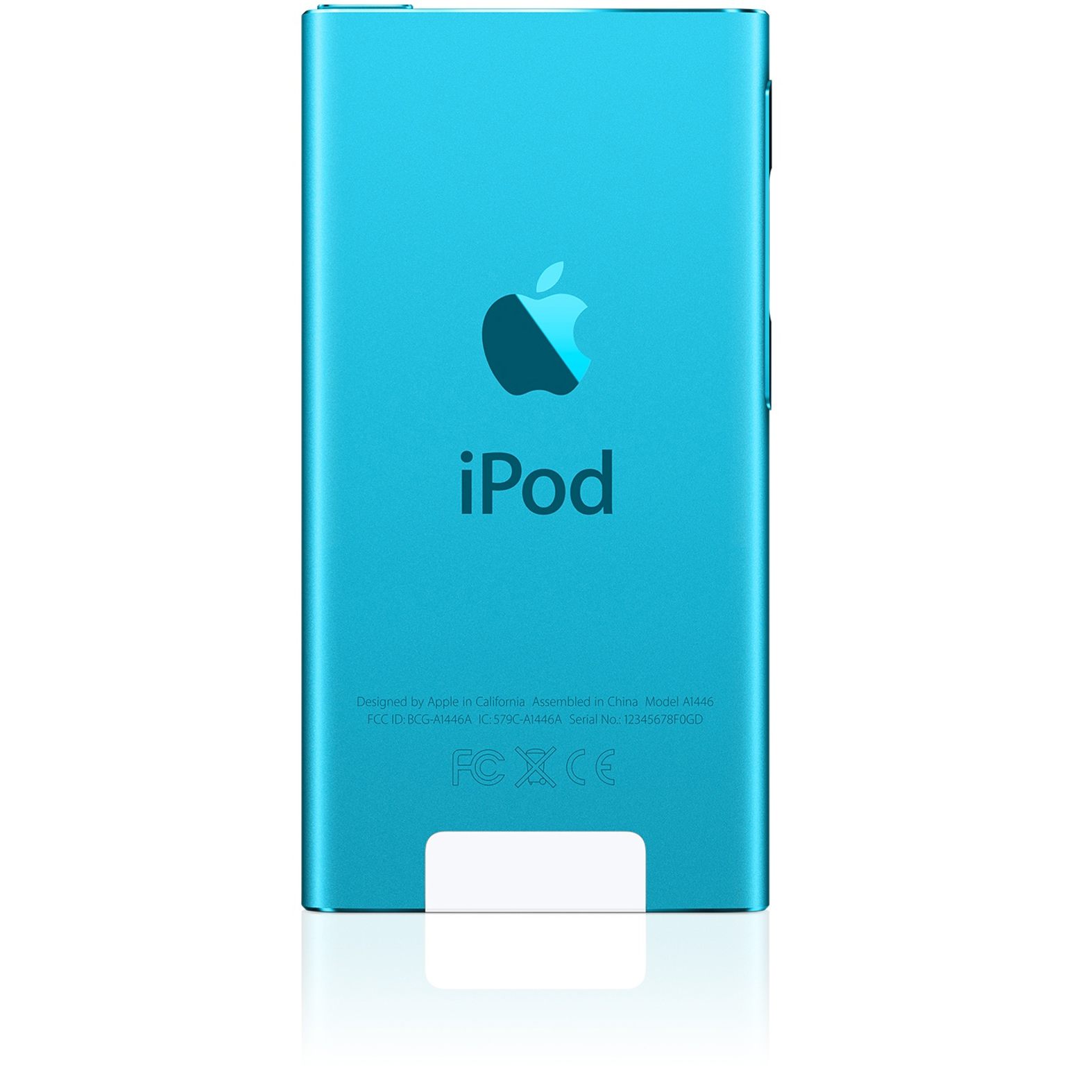 Apple iPod nano 7G 16GB MP3/Video Player with LCD Display & Touchscreen, Blue - image 2 of 3
