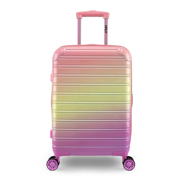 iFLY Hardside Carryon Luggage Fibertech 20", Sorbet