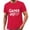 Shirts-3Red, variant on Gamivast Running Shirts for Men Game Day Distressed Football Graphic Crew Neck Short Sleeve T Shirts Gym Shirts Soft Breathable Material Workout Outfits