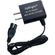 Adapter for 2-Prong 5V Intex 28620 28620E 28620EP CL1704 12269 Handheld Cleaning Above Ground Swimming SPA Pool Vacuum Rechargeable Cleaner 5VDC Power Supply Battery Charger By UpBright
